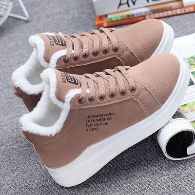 Cotton shoes women plus velvet sports winter 2018 new thick warm Korean students casual Joker autumn&winter shoes
Cotton shoes women plus velvet sports winter 2018 new thick warm Korean students casual Joker autumn&winter shoes