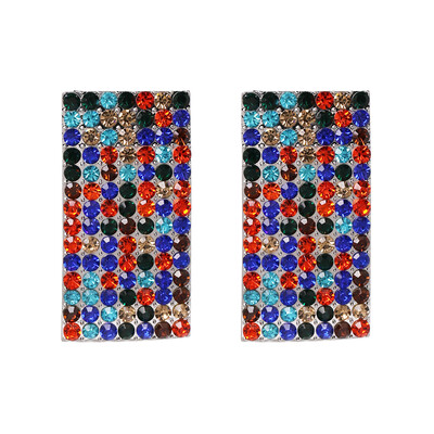 women fashion colorful rhinestones statement dangle earrings ethnic big round crystal earrings vintage jewelry Brincos
women fashion colorful rhinestones statement dangle earrings ethnic big round crystal earrings vintage jewelry Brincos