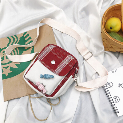 Small bag canvas bag womens shoulder Messenger bag college students Harajuku Joker Korean tide port wind cloth bag ins Sen
Small bag canvas bag womens shoulder Messenger bag college students Harajuku Joker Korean tide port wind cloth bag ins Sen