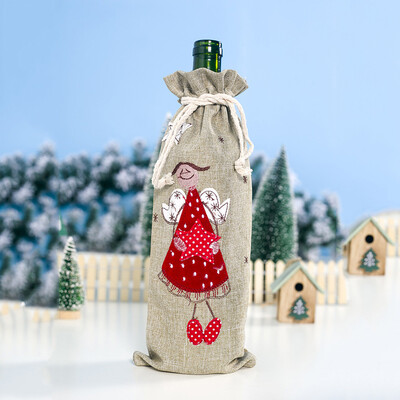 Tailored Christmas Wine Bottle Set Fabric Doll Christmas Flannel Champagne Decoration
Tailored Christmas Wine Bottle Set Fabric Doll Christmas Flannel Champagne Decoration