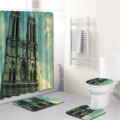 〖Follure〗Waterproof Bathroom Shower Curtain Set Non-Slip Rug Toilet Lid Cover Bath Mat
〖Follure〗Waterproof Bathroom Shower Curtain Set Non-Slip Rug Toilet Lid Cover Bath Mat
