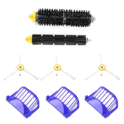 Replacement Parts 6Pcs Side Brushes 4Pcs HEPA Filters 2Pcs Front Debris Extractor 2Pcs Rear Debris Extractor for Roomba 800
Replacement Parts 6Pcs Side Brushes 4Pcs HEPA Filters 2Pcs Front Debris Extractor 2Pcs Rear Debris Extractor for Roomba 800