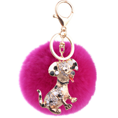 Dog year 12 Zodiac Rex Rabbit fur ball puppy pendant New plating alloy key chain bag ornaments
Dog year 12 Zodiac Rex Rabbit fur ball puppy pendant New plating alloy key chain bag ornaments