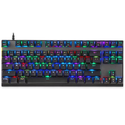 Motospeed K82 USB Wired Mechanical Keyboard RGB LED Backlight 87 Keys Keyboard For Esports Games
Motospeed K82 USB Wired Mechanical Keyboard RGB LED Backlight 87 Keys Keyboard For Esports Games