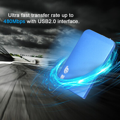 25 Inch HDD Case USB20 to SATA HDD Converter Adapter External Case 4TB Hard Disk Drive Box External HDD EnclosureBlue
25 Inch HDD Case USB20 to SATA HDD Converter Adapter External Case 4TB Hard Disk Drive Box External HDD EnclosureBlue