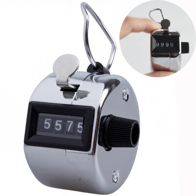 〖Follure〗Tally 4 Digit Palm Counters Counter Hand Clicker Manual Handy Mechanical Chrom
〖Follure〗Tally 4 Digit Palm Counters Counter Hand Clicker Manual Handy Mechanical Chrom