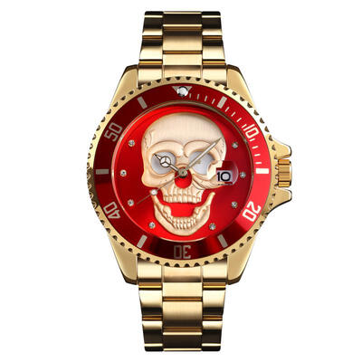 Skmei 9195 Luxury Stainless Steel Watch Mens Water Resistant Quartz Watches Clock Men Creative Chronograph Relogio Masculino
Skmei 9195 Luxury Stainless Steel Watch Mens Water Resistant Quartz Watches Clock Men Creative Chronograph Relogio Masculino
