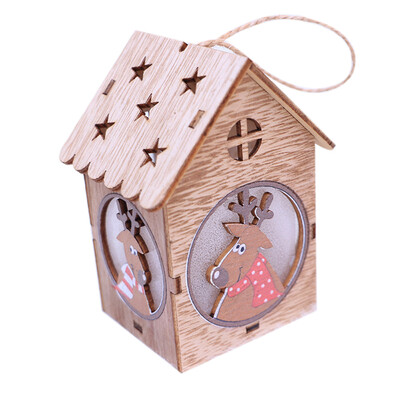 Siaonvr LED Light Wood HOUSE Cute Christmas Tree Hanging Ornaments Holiday Decoration
Siaonvr LED Light Wood HOUSE Cute Christmas Tree Hanging Ornaments Holiday Decoration