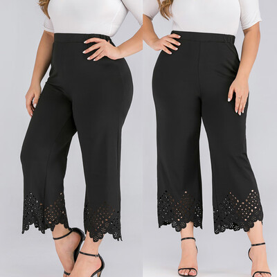 Gobestart Womens Plus Size Elastic Waist Hollow Hole Loose Casual Wide Leg Leggings Pants
Gobestart Womens Plus Size Elastic Waist Hollow Hole Loose Casual Wide Leg Leggings Pants