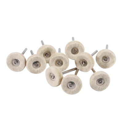 10PCS 25MM Wool Felt Polishing Buffing Drill Grinder Wheel Brushes With Handle For Rotary ToolWool Polishing Grinder
10PCS 25MM Wool Felt Polishing Buffing Drill Grinder Wheel Brushes With Handle For Rotary ToolWool Polishing Grinder