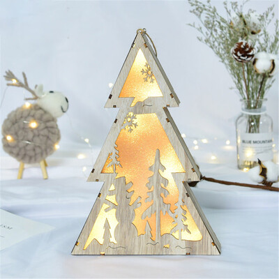 〖Follure〗LED Light Wood House Cute Christmas Tree Ornaments Window Holiday Decoration
〖Follure〗LED Light Wood House Cute Christmas Tree Ornaments Window Holiday Decoration