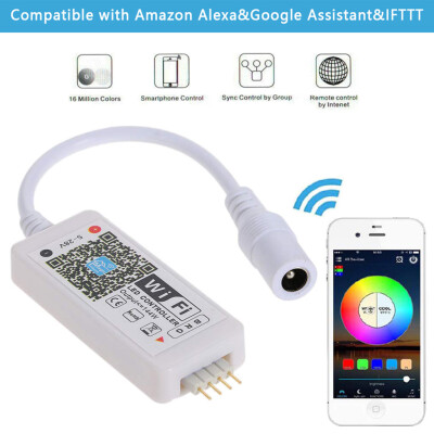 〖Follure〗Mini 5-28V WiFi LED RGB ControllerStrip Light Smartphone For Google Home Alexa
〖Follure〗Mini 5-28V WiFi LED RGB ControllerStrip Light Smartphone For Google Home Alexa