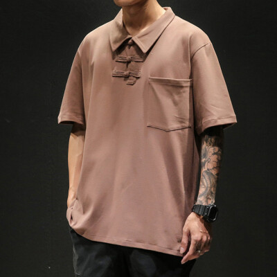 Toponeto Mens Summer Casual Vintage Style Patchwork Lapel Short Sleeve T-shirt Tops
Toponeto Mens Summer Casual Vintage Style Patchwork Lapel Short Sleeve T-shirt Tops