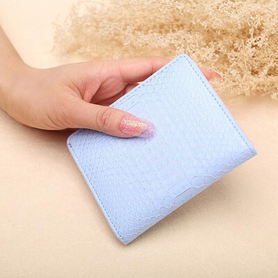 Women Bifold Pocket Wallet PU Leather Zipper Credit Card Holder with ID Window Mini Purse Small Clutch
Women Bifold Pocket Wallet PU Leather Zipper Credit Card Holder with ID Window Mini Purse Small Clutch