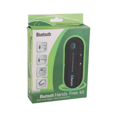 Bluetooth Handsfree Car Kit Wireless Bluetooth Speaker Phone MP3 Music Player Sun Visor Clip Speakerphone with Car Charger
Bluetooth Handsfree Car Kit Wireless Bluetooth Speaker Phone MP3 Music Player Sun Visor Clip Speakerphone with Car Charger