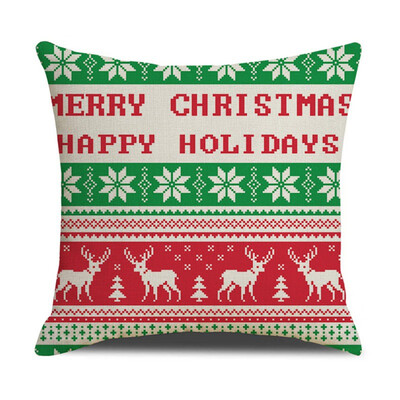 Nordic Style Cushion Covers Deer Geometric Pillow Cases Linen Cotton Christmas Pillow Covers Home Bedroom Sofa Decoration
Nordic Style Cushion Covers Deer Geometric Pillow Cases Linen Cotton Christmas Pillow Covers Home Bedroom Sofa Decoration