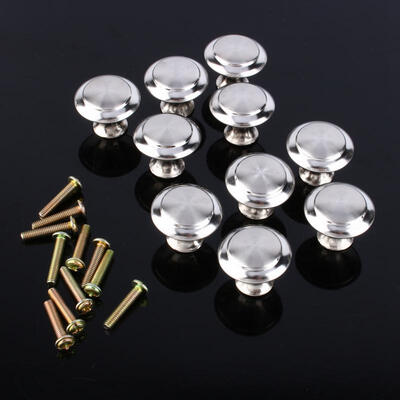 Greensen 10pcs Round Stainless Steel Cabinet Knobs Drawer Handles Kitchen Cupboard Knobs 28mm
Greensen 10pcs Round Stainless Steel Cabinet Knobs Drawer Handles Kitchen Cupboard Knobs 28mm