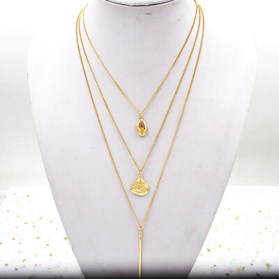 Cowrie Shell Conch Bar Pendant Necklace For Women Choker Minimalist Long rectangular Sweater Chain Layered Jewelry
Cowrie Shell Conch Bar Pendant Necklace For Women Choker Minimalist Long rectangular Sweater Chain Layered Jewelry
