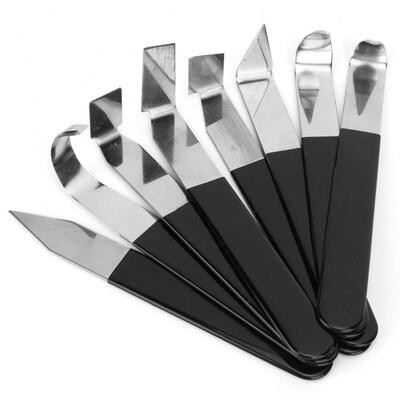 Greensen 8pcs Stainless Steel Engraving Knife for Shaping Styling Trimming Pottery Tool
Greensen 8pcs Stainless Steel Engraving Knife for Shaping Styling Trimming Pottery Tool