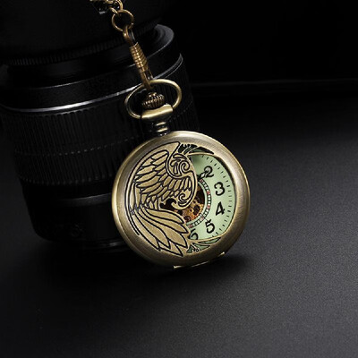 Chic Old-fashioned Antique Style Hollowed-out Self-winding Automatic Mechanical Unisex Pocket Watch with Noctilucent Arabic Numera
Chic Old-fashioned Antique Style Hollowed-out Self-winding Automatic Mechanical Unisex Pocket Watch with Noctilucent Arabic Numera