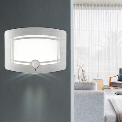 Greensen Induction Sensor LED Warm Light Bedside Corridor Night Light Wall Lamp
Greensen Induction Sensor LED Warm Light Bedside Corridor Night Light Wall Lamp