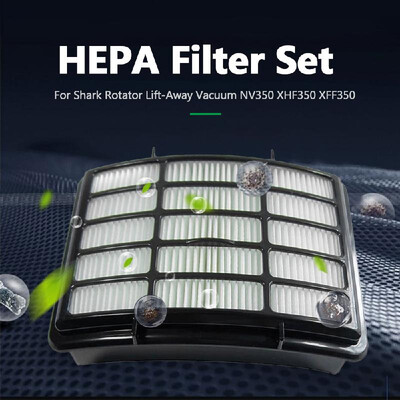 Vacuum Cleaner Replacement HEPA Filter for Shark Rotator Lift-Away Vacuum NV350 XHF350 XFF350
Vacuum Cleaner Replacement HEPA Filter for Shark Rotator Lift-Away Vacuum NV350 XHF350 XFF350