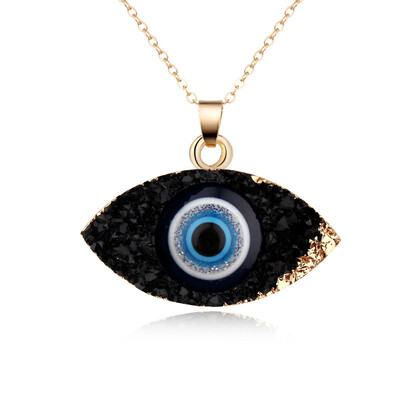 Personality Evil eyes Pendant Necklace For Women Long Chain Natural Stone Necklace Female Turkish Jewelry Christmas Gift
Personality Evil eyes Pendant Necklace For Women Long Chain Natural Stone Necklace Female Turkish Jewelry Christmas Gift