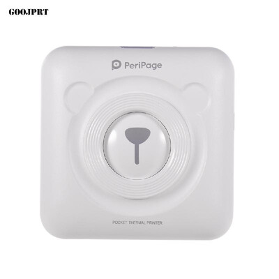 GOOJPRT PeriPage Mini Pocket Wireless BT Thermal Printer Picture Photo Label Memo Receipt Paper Printer with USB Cable Support for
GOOJPRT PeriPage Mini Pocket Wireless BT Thermal Printer Picture Photo Label Memo Receipt Paper Printer with USB Cable Support for