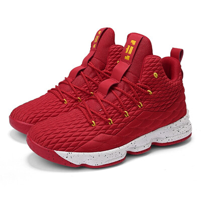 Couple models basketball shoes high-top sneakers wear-resistant non-slip running shoes
Couple models basketball shoes high-top sneakers wear-resistant non-slip running shoes