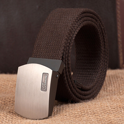 Canvas Men belt high quality Alloy Automatic buckle belt youth Men&Women outdoor casual cowboy pants belt 110-140cm
Canvas Men belt high quality Alloy Automatic buckle belt youth Men&Women outdoor casual cowboy pants belt 110-140cm