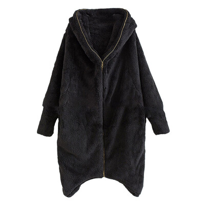 Toponeto Women Casual Hoodie Winter Solid Zipper Pockets Irregular Cardigan Coat Outwear
Toponeto Women Casual Hoodie Winter Solid Zipper Pockets Irregular Cardigan Coat Outwear