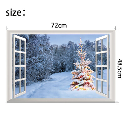 Gobestart Christmas Holiday Window 3d Wall Stickers Christmas Decoration 3D Wall Stickers
Gobestart Christmas Holiday Window 3d Wall Stickers Christmas Decoration 3D Wall Stickers