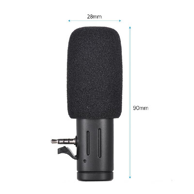 Mobile Phone Microphone Universal Mini Portable Video Record Microphone for DSLR Cameras
Mobile Phone Microphone Universal Mini Portable Video Record Microphone for DSLR Cameras