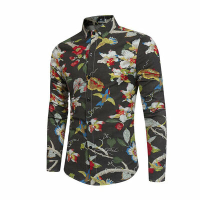 SUNSIOM Mens Floral Casual Formal Shirt Long Sleeve Slim Fit Business Dress Shirts Tops
SUNSIOM Mens Floral Casual Formal Shirt Long Sleeve Slim Fit Business Dress Shirts Tops