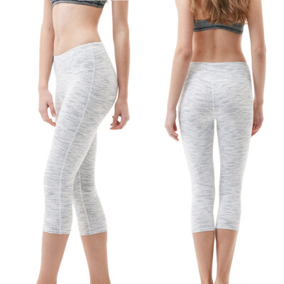 Tailored Womens Solid Color Hip High Waist Seven Points Yoga Pant Running Sports Pants
Tailored Womens Solid Color Hip High Waist Seven Points Yoga Pant Running Sports Pants