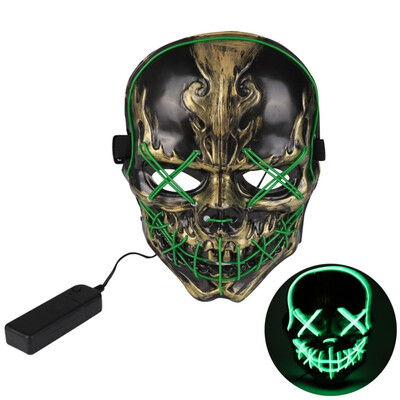 2019 New Halloween Mask LED Mask Light Up Party Masks Neon Maska Cosplay Mascara Horror Mascarillas Glow In Dark Masque
2019 New Halloween Mask LED Mask Light Up Party Masks Neon Maska Cosplay Mascara Horror Mascarillas Glow In Dark Masque