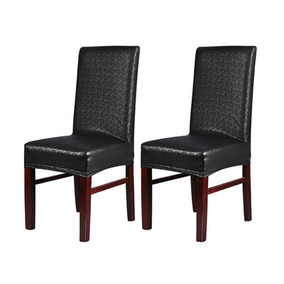 2pcs One-piece PU Leather Lace Pattern Dining Chair Seat Covers Waterproof Oilproof Dustproof Stretchable Chair Slipcovers Protect
2pcs One-piece PU Leather Lace Pattern Dining Chair Seat Covers Waterproof Oilproof Dustproof Stretchable Chair Slipcovers Protect