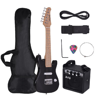 Muslady 28 Inch Kids Children ST Electric Guitar Kit Maple Neck Paulownia Body with Mini Amplifier Guitar Bag Strap Pick String Au
Muslady 28 Inch Kids Children ST Electric Guitar Kit Maple Neck Paulownia Body with Mini Amplifier Guitar Bag Strap Pick String Au