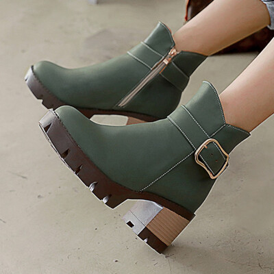 Rose Womens Casual Bare Double Buckle Boots Square Square Heel Ankle Short Booties
Rose Womens Casual Bare Double Buckle Boots Square Square Heel Ankle Short Booties