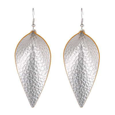 Simple Fashion Leaves Drops Earrings PU Artificial Leather Pendent Earrings Ornaments Teardrop-shaped Bohemian Earrings
Simple Fashion Leaves Drops Earrings PU Artificial Leather Pendent Earrings Ornaments Teardrop-shaped Bohemian Earrings