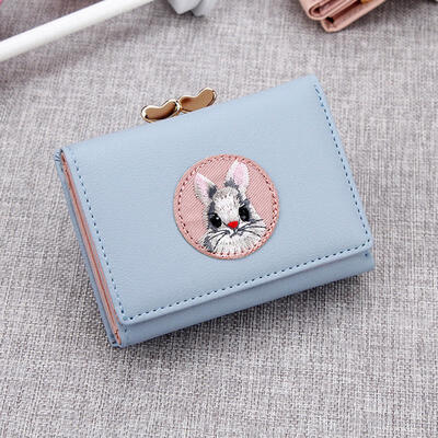 New Creative Ladies Coin Purse Cute Animal Prints Cloth Stickers Wallet Simple Multi-card Short Women Hasp Wallet
New Creative Ladies Coin Purse Cute Animal Prints Cloth Stickers Wallet Simple Multi-card Short Women Hasp Wallet