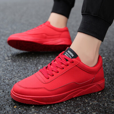 Red board shoes male Korean version of 100 breathable casual shoes in autumn new social group shoes tide shoes
Red board shoes male Korean version of 100 breathable casual shoes in autumn new social group shoes tide shoes