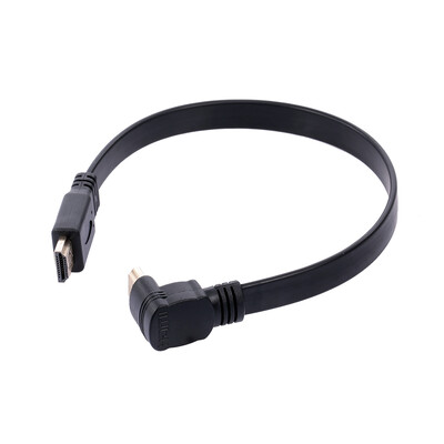 HD Cable HD Male to 90 Degree Right Angle HD Male High Speed 4K 3D Gold-plated Connectors Support 1080P for PC Laptop Projector TV
HD Cable HD Male to 90 Degree Right Angle HD Male High Speed 4K 3D Gold-plated Connectors Support 1080P for PC Laptop Projector TV