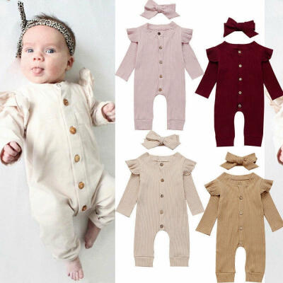 2PCS Newborn Baby Girl Boy Long Sleeve Autumn Clothes Set Knitted Romper Jumpsuit OutfitsHeadband
2PCS Newborn Baby Girl Boy Long Sleeve Autumn Clothes Set Knitted Romper Jumpsuit OutfitsHeadband