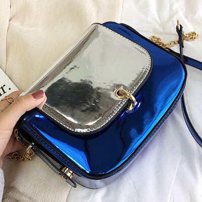 North bag contrast bag women 2019 new Korean fashion patent leather womens bag simple Joker shoulder Messenger bag
North bag contrast bag women 2019 new Korean fashion patent leather womens bag simple Joker shoulder Messenger bag