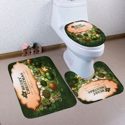Tailored 3PCS Christmas Bathroom Non-Slip Pedestal Rug Lid Toilet Cover Bath Mat Set
Tailored 3PCS Christmas Bathroom Non-Slip Pedestal Rug Lid Toilet Cover Bath Mat Set