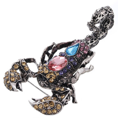 Insect Scorpion Brooch Pins Jewelry Men Women Rhinestone Gift Corsage Decoration Bridal Wedding Crystal Animal Jewelry
Insect Scorpion Brooch Pins Jewelry Men Women Rhinestone Gift Corsage Decoration Bridal Wedding Crystal Animal Jewelry