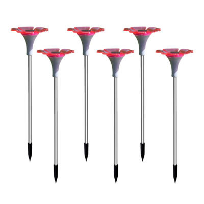 6pcsset LED Solar Lamp Flower Shaped Outdoor Lawn Courtyard Lantern Light
6pcsset LED Solar Lamp Flower Shaped Outdoor Lawn Courtyard Lantern Light