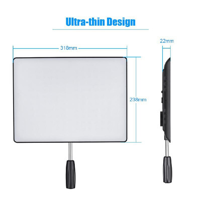 YONGNUO YN600 Air 3200K-5500K Bi-Color Temperature LED Video Light Photography Light Slim & Light Design Adjustable Brightness CRI
YONGNUO YN600 Air 3200K-5500K Bi-Color Temperature LED Video Light Photography Light Slim & Light Design Adjustable Brightness CRI
