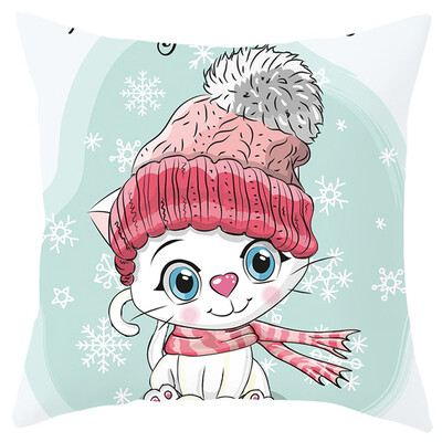 Tailored Merry Christmas Cartoon Animals Pillowcase Sofa Pad Set Home Decoration 18x18 In
Tailored Merry Christmas Cartoon Animals Pillowcase Sofa Pad Set Home Decoration 18x18 In